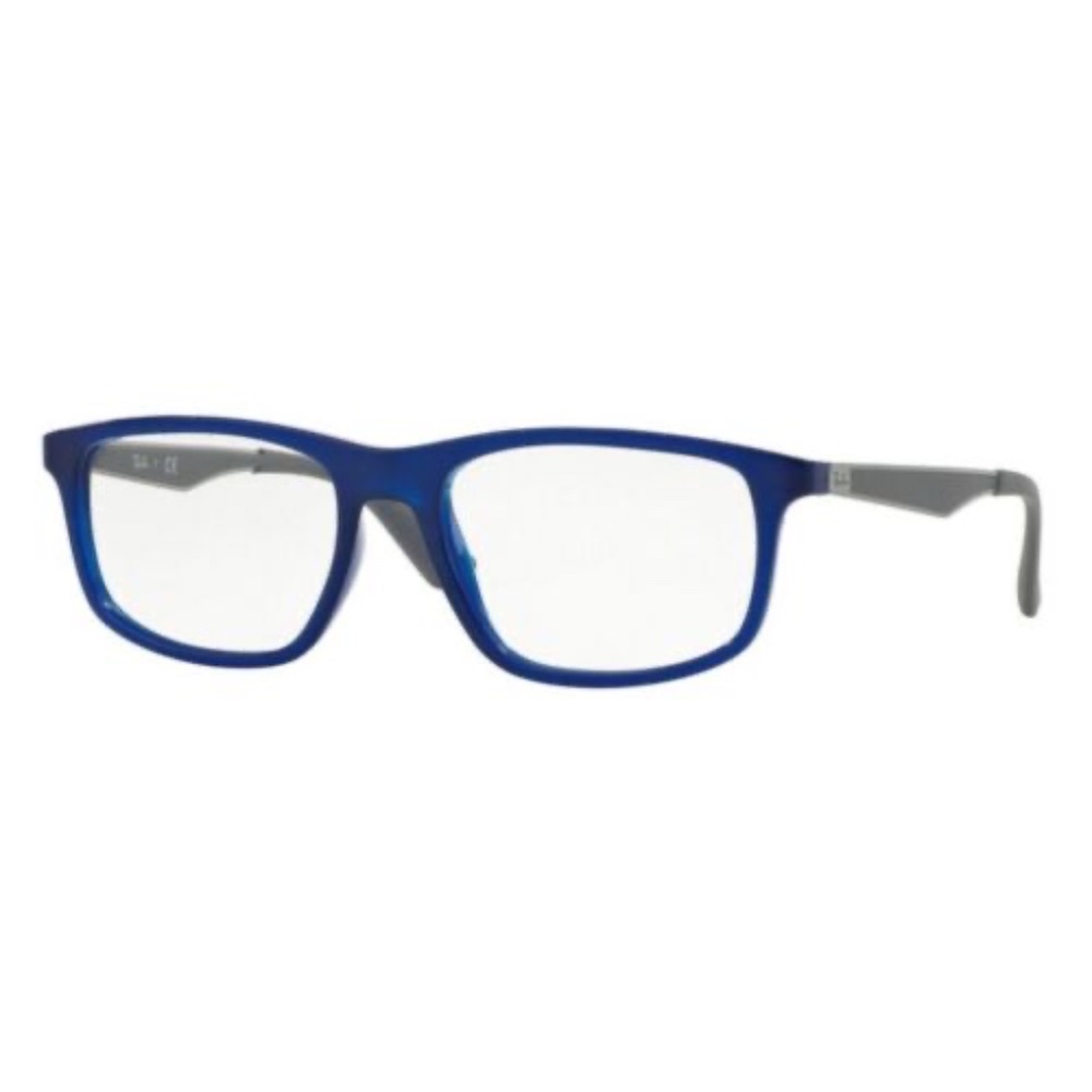 Ray Ban 7055 5393 55 Blue Eyeglasses RX7055